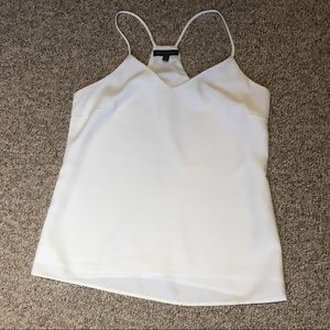 White chiffon cami